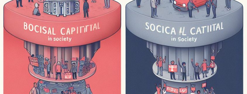 رویکرد بالابه‌پایین و پایین‌به‌بالا در جامعه (این تصویر را هوش مصنوعی ساخته است)