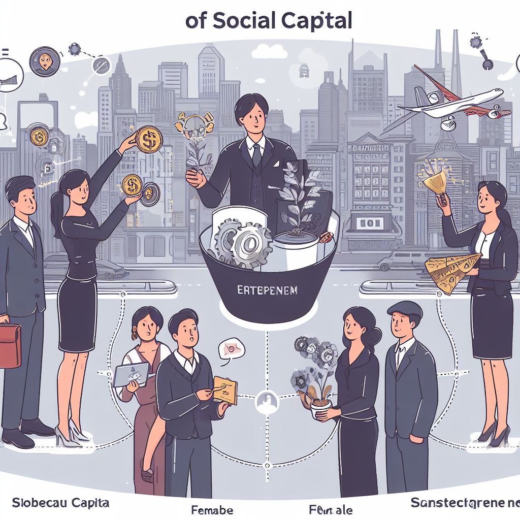 سرمایه اجتماعی و حمایت نزدیکان در توسعه کسب‌وکار (عکس را هوش مصنوعی ساخته است)